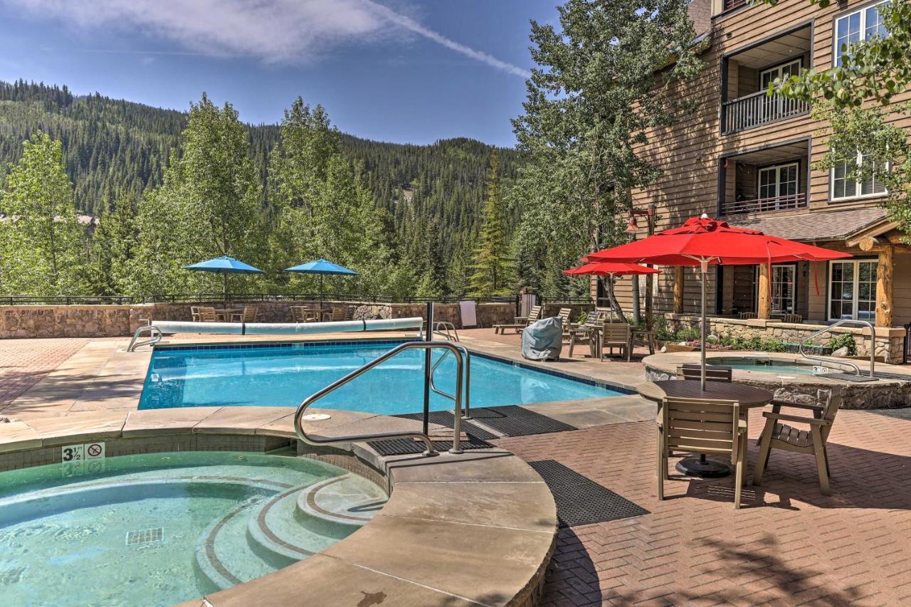 Keystone Ski Condo With Mtn View - Walk To Gondola! Dış mekan fotoğraf