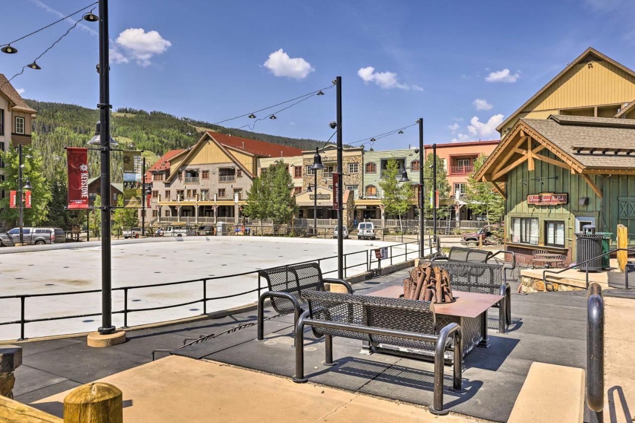 Keystone Ski Condo With Mtn View - Walk To Gondola! Dış mekan fotoğraf