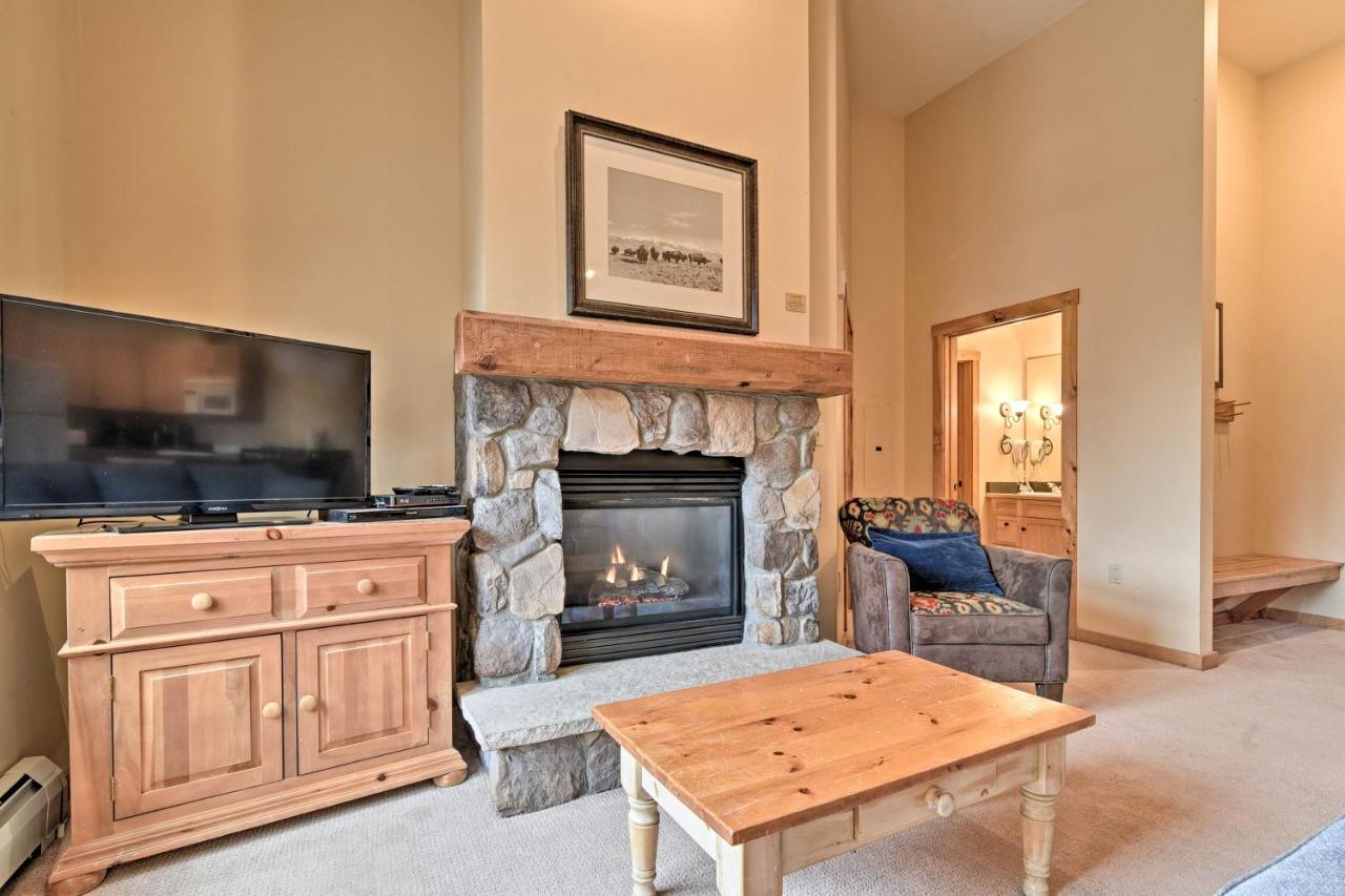 Keystone Ski Condo With Mtn View - Walk To Gondola! Dış mekan fotoğraf