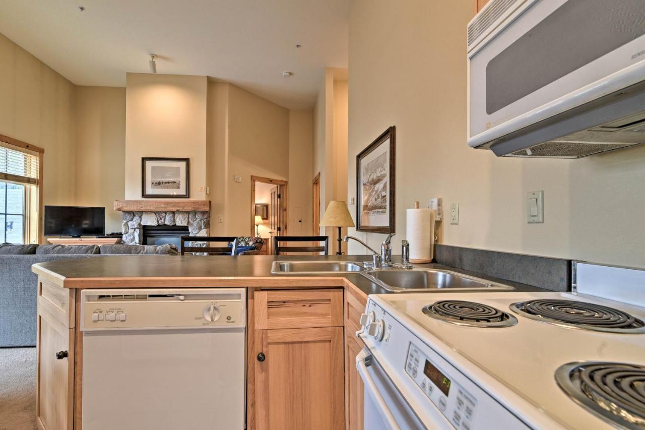 Keystone Ski Condo With Mtn View - Walk To Gondola! Dış mekan fotoğraf