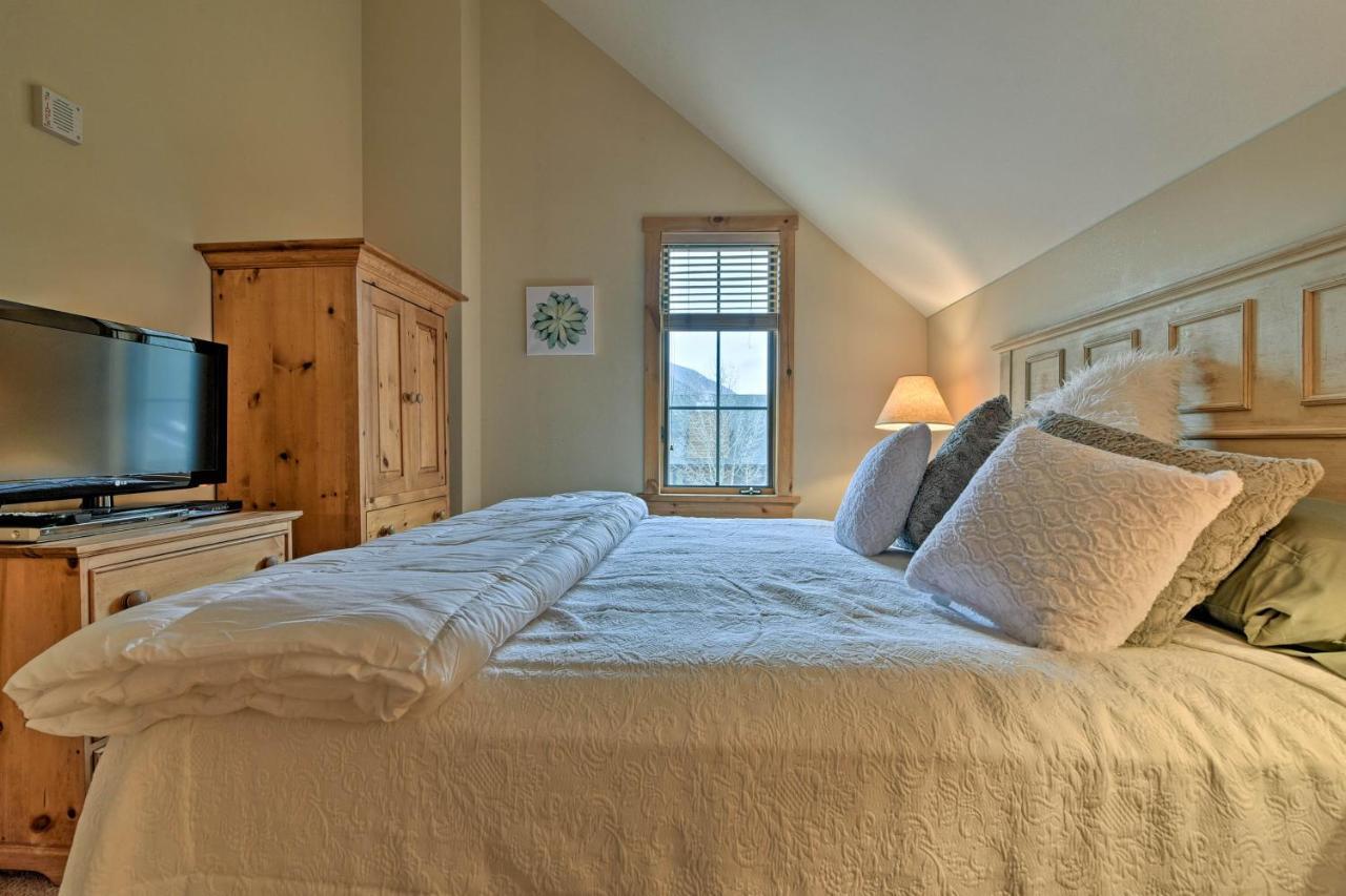 Keystone Ski Condo With Mtn View - Walk To Gondola! Dış mekan fotoğraf